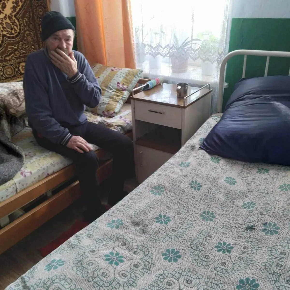 На новому місці цей житель хутора Молохова вперше за багато років відчув себе людиною, про яку дбають.