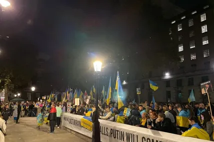 Незапланований протест. Фото Анни Вітик