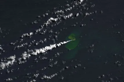 Знімок острова із супутника NASA