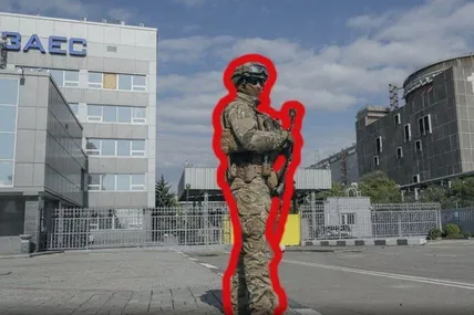 Окупанти на ЗАЕС. Фото з відкритих джерел