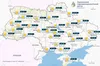 Прогноз погоди в Україні на 21 жовтня 2024 року