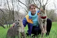 Удома виплекала пуму і рись