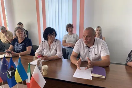 Олег Григор‘єв розповів про відбудову Високопілля. Фото авторки