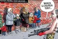 Коли пензель художника важливіший, ніж зброя...