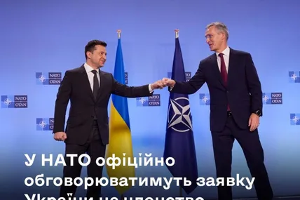 Володимир Зеленський та Єнс Столтенберг