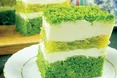 Яблучно-шпинатний пляцок