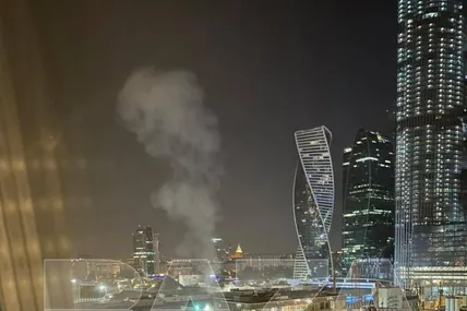 Вибух у москві. Фото: тг-канал Baza