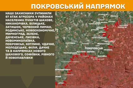 Генштаб ЗСУ: Минулої доби на фронті було 265 боєзіткнень