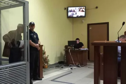 Косторний та його новий адвокат просили суд зробити судове засідання закритим, але їм відмовили. Фото автора