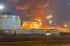 В росії біля Кримського мосту палає нафтобаза