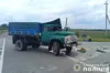 На Львівщині мікроавтобус зіткнувся з вантажівкою