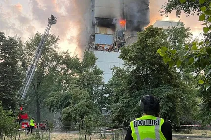 Вибух у Києві. Фото: Поліція Києва