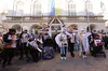 Неповторний різдвяний вертеп із ветеранами-вершниками відбувся у Львові