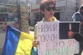 Москвичі мітингували біля метро проти війни з Україною