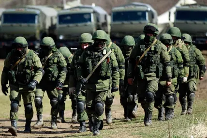росіяни перекидають війська з херсонського на донецький напрямок. Фото із мережі