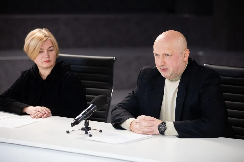 Ірина Геращенко та Олександр Турчинов