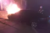 В Червоноградському районі спалахнув автомобіль «Audi A6»