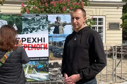 Військовий Андрій Лібич розповів про сенси Дня перемоги. Фото авторки