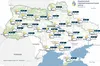 Прогноз погоди по території України на добу 14 березня 2026 року