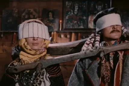 Кадр із фільму «Тіні забутих предків» (1964) Сергія Параджанова Скриншот