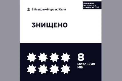 Шторм на Одещині викинув на узбережжя 8 морських мін
