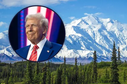 За рішенням президента Трампа, найвища в США гора Деналі знову стала горою Маккінлі. Фотоколаж valiant.skies.