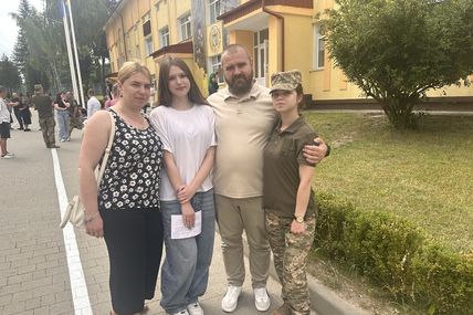 &laquo;Вирішила бути солідарною з батьком&nbsp;&mdash; і вступила до військового ліцею&raquo;