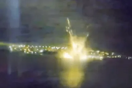 Севастополь вибухи. Фото - скріншот з відео народного депутата від "Слуги народу" Юрія Мисягіна
