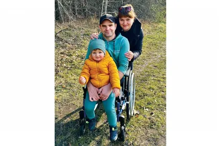 «В’юн» з дружиною та сином. Фото автора