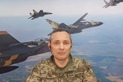 Речник Командування Повітряних Сил ЗСУ Юрій Ігнат. Фото Суспільне