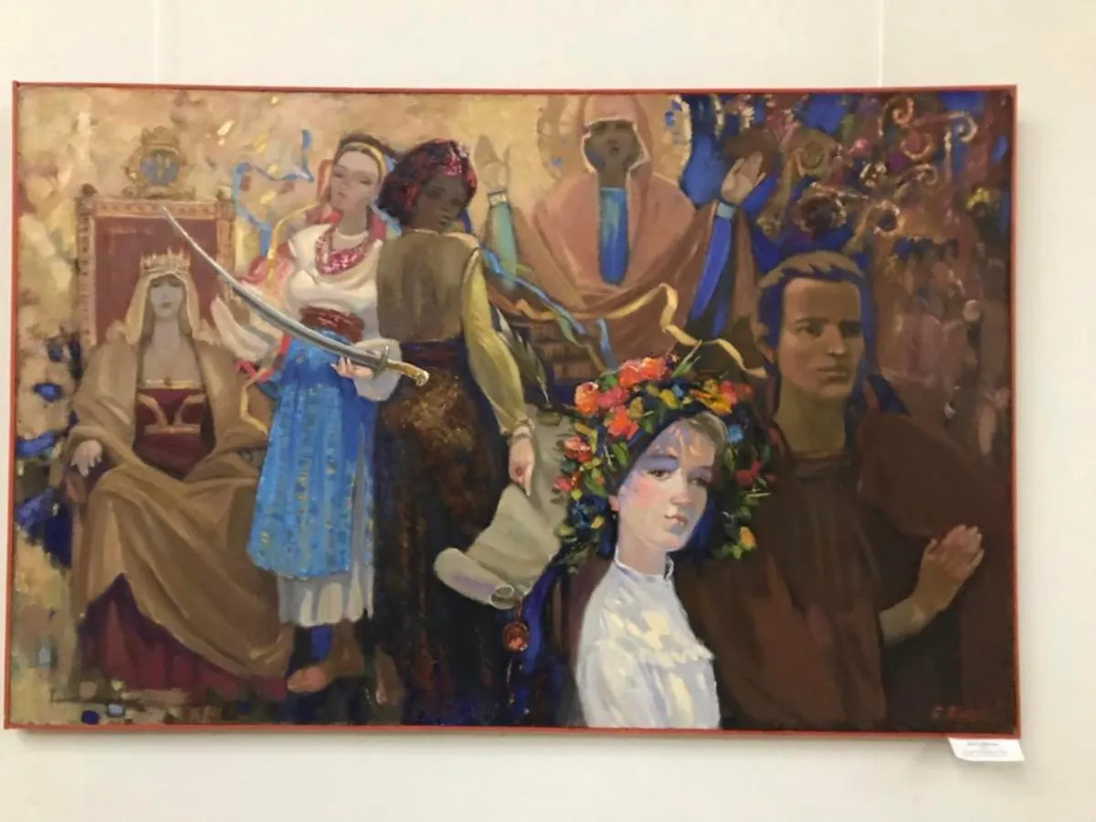 Борис Яворський. "Спадщина. Портрет доньки".