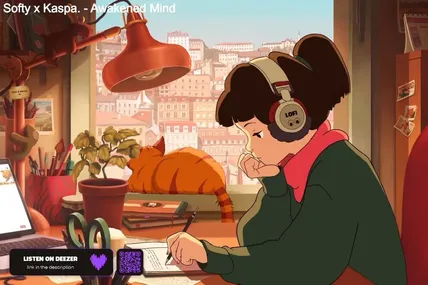 Lofi Girl «закінчила з навчанням» — легендарна персонажка оголосила про перерву. Фото: Скриншот