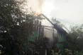 На Львівщині через займання телевізора сталася пожежа в будинку: рятувальники врятували дві будівлі
