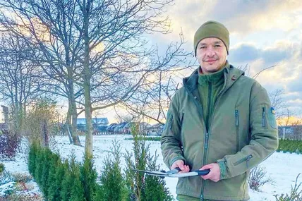 Нинішнього часу надзвичайно перспективними Андрій Дробіт вважає хвойні культури. Фото з сімейного архіву Дробіта.