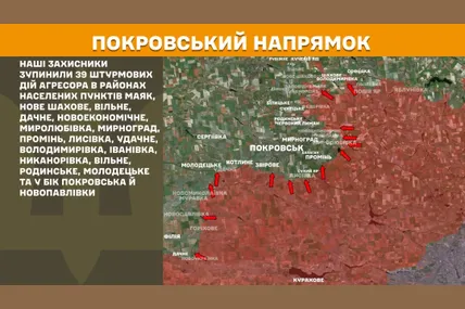На фронті 2 вересня зафіксовано 166 бойових зіткнень. Фото: Генштаб ЗСУ