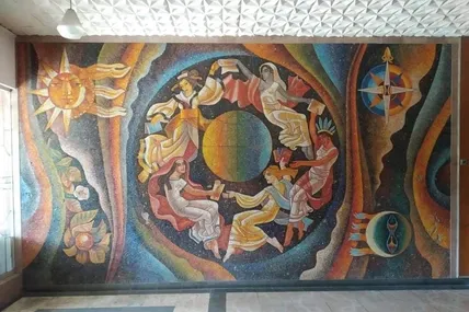 Мозаїка. Фото: Голова правління ЛОО НСХУ
