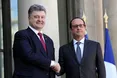 Порошенко й Олланд знайшли спільну мову у вимогах до Росії