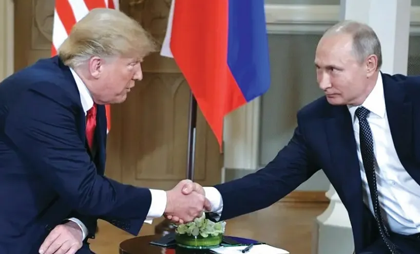  Потиснувши руку воєнного злочинця путіна, Трамп заплямував себе кров’ю...