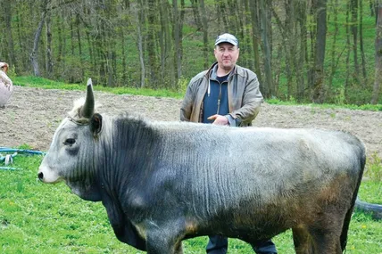 Олег Сович полюбив таких незвичних для краю тварин. Фото Чортківської міської ради