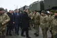 Президент у Білій Церкві зустрів військовослужбовців, які повернулися з Донбасу