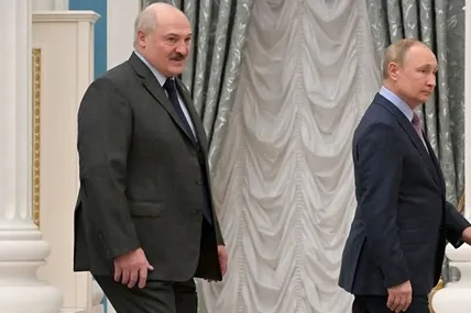 володимир путін і олександр лукашенко. Фото із мережі