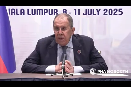 Голова МЗС росії Лавров передав держсекретарю США Рубіо добірку цитат українських посадовців про необхідність «знищувати русню». Фото: Ріа новини