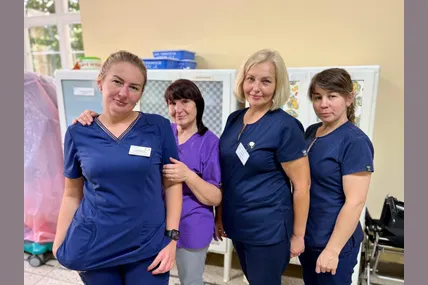 Фото із соцмереж Центру дитячої медицини.Лікарня Охмадит